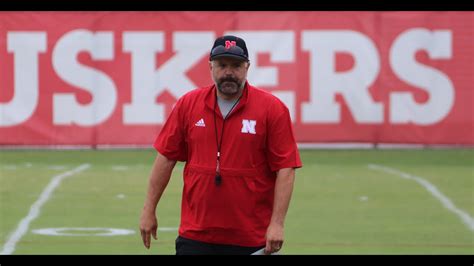 Nebraska Football Coach Matt Rhule Aug Fall Camp Press Conference