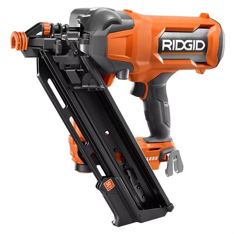 Ridgid 18v 30 Degree Brushless Cordless 3 12 Inch Framing Nailer Tool