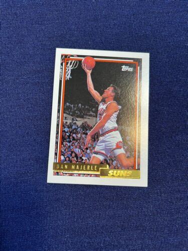 Dan Majerle Phoenix Suns Basketball Team Topps Gold Card