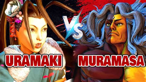 Sfv Ibuki Uramaki Vs Gill Muramasa In K Uhd Street Fighter V