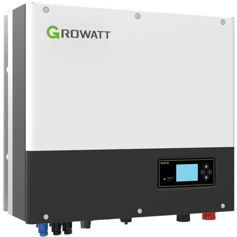 Solar Panels And Solar Batteries Growatt Inverter Sph6000tl3 Bh Up For Solar Energy System 6kw