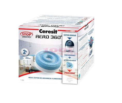 CERESIT AERO 360 SET 2 REZERVE PENTRU ABSORBANT DE UMIDITATE