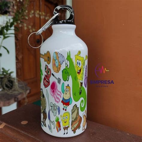 Jual Spongebob Squidward Patrick Sahabat Bikini Bottom Tumbler Custom