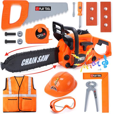 Amazon Husqvarna Xp Toy Chainsaw And Ppe Kit Patio Lawn Garden