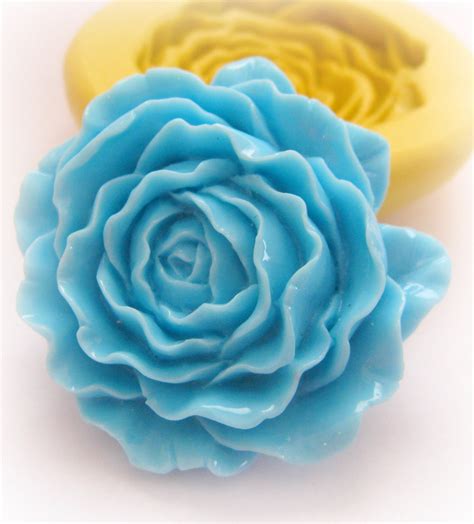 Large Rose Spring Flower Mold Silicone Large Flowers Mould