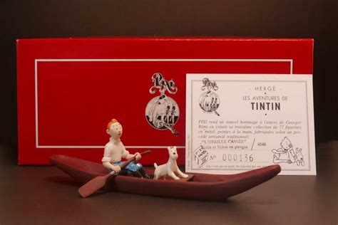 Tintin Hergé Série N 3 Statuette Pixi 4546 Tintin et Milou