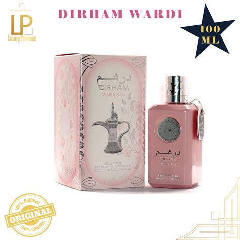 DIRHAM WARDI Eau De Parfum 100ml BY Ard Al Zaafaran Perfumes 100