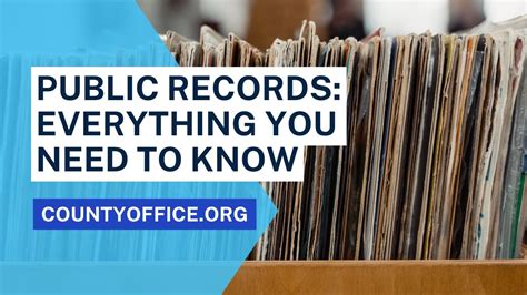 Public Records Everything You Need To Know CountyOffice Org YouTube