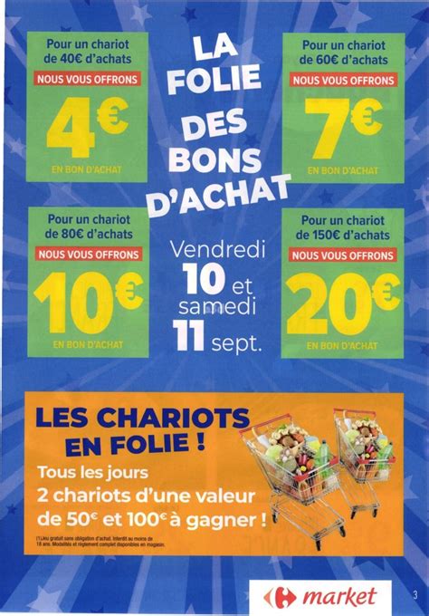 CARREFOUR MARKET Anniversaire De Folie