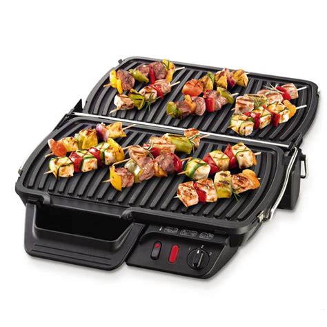 Tefal Xl Health Double Sided Grill Gc B Removeable Plates