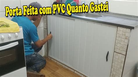 Porta Feita De Pvc Para Pia Vale A Pena Youtube