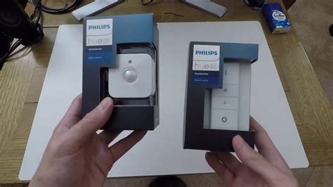 Unboxing And First Impression Philips Hue Motion Sensor And Dimmer Switch