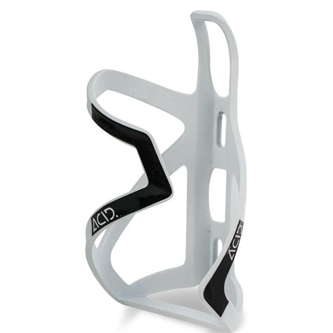 CUBE ACID Bottle Cage HPP Sidecage Matt Whitenglossy Black BIKE24