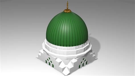 Kubah Masjid Nabawi 3d Model Turbosquid 1729440