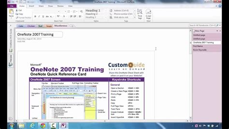 How To Create Search And Summarize Tags In Microsoft OneNote 2010