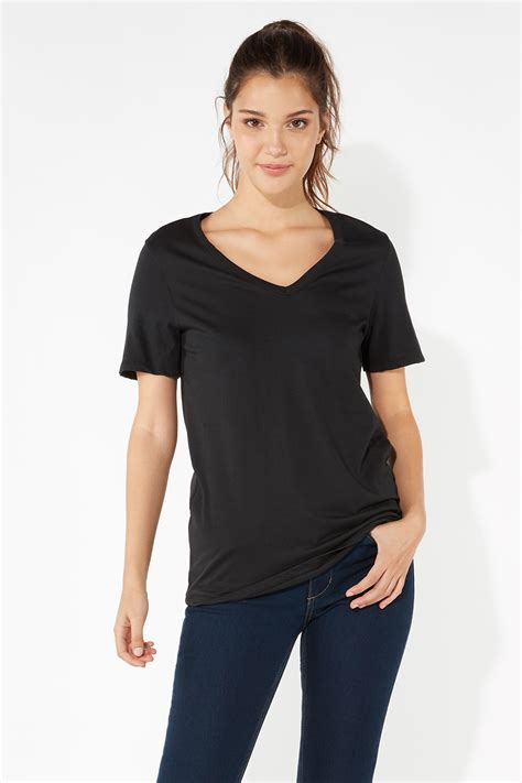 T Shirt In Cotone Con Scollo A V Tezenis