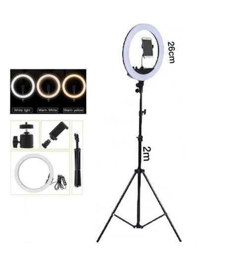 Aro De Luz LED Ring Light Colorido LUO 26CM