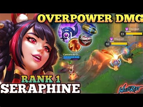 SERAPHINE 100 AP DAMAGE BEST RUNES BUILD TOP 1 GLOBAL SERAPHINE