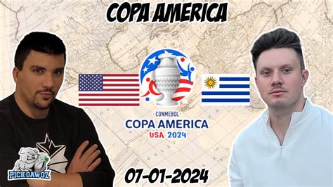 USA Vs Uruguay 7 1 2024 Copa America 2024 Free Soccer Picks Free