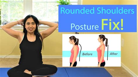 Pilates Exercises Method To Fix Rounded Shoulders In 5 Minutes YouTube