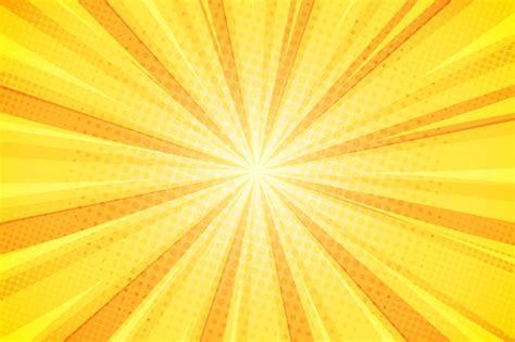 Premium Vector Rays Orange And Yellow Sunburst Background Design