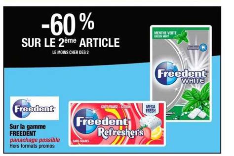 Promo La Gamme Freedent Chez Migros France ICatalogue Fr