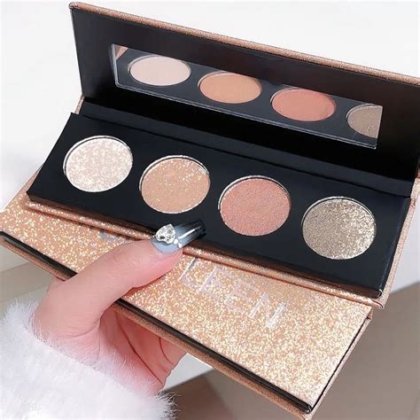 Diamond Glitter Eyeshadow Palette Shimmer Crystal Pearlescent Eye