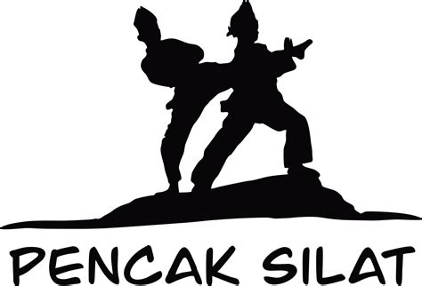 Pencak Silat Silhouette Vector Art At Vecteezy