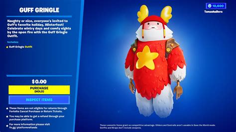 How To Get The Guff Gringle Skin Free On Console In Fortnite Youtube