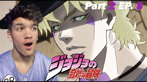 Caesar Jojos Bizarre Adventure Part 2 Episode 5 Reaction Youtube