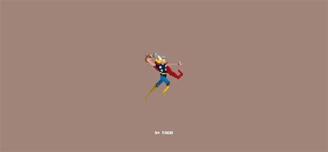 Pixel Artmarvel Characters On Behance