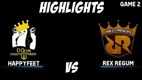 Happy Feet Vs Rex Regum GAME 2 ProDota Cup Southeast Asia 4 YouTube