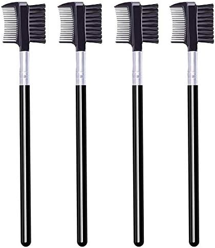 Amazon Metal Teeth Eyelash Comb And Duo End Angled Eyebrow Brush