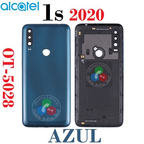 Alcatel S Ot Y D Tapa Trasera Azul