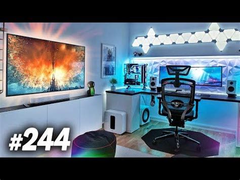 2 Room Tour Project 244 DOPE Desk Gaming Setups YouTube Room