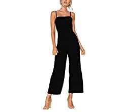 Yoins Jumpsuit Damen Elegant Sommer Overall Off Shoulder Strand Romper