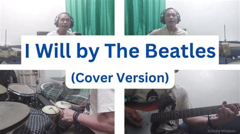 I Will - The Beatles - Full Band Cover Version @TeacherBob : r/chords