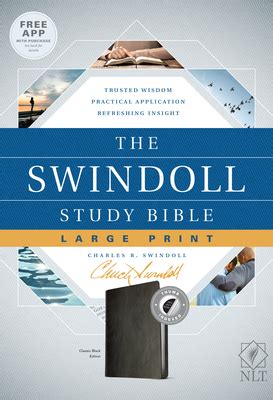 The Swindoll Study Bible Nlt Large Print Tyndale