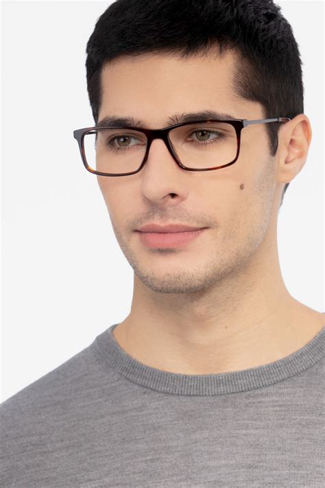 Marvel Rectangle Tortoise Glasses For Men Eyebuydirect