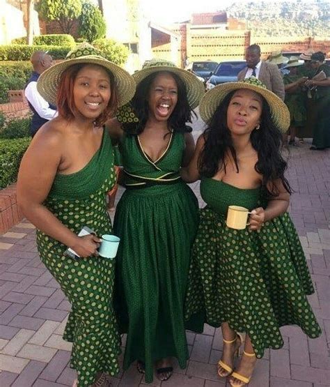 Green Dresses South Africa Style 2018 ⋆ Fashiong4 South African Traditional Dresses Sotho