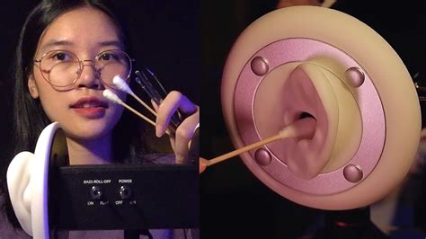 Asmr Ear Cleaning No Talking แคะหู เช็ดหู ทำความสะอาดหู Youtube