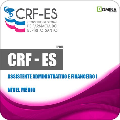 Apostila Crf Es Assistente Administrativo E Financeiro I