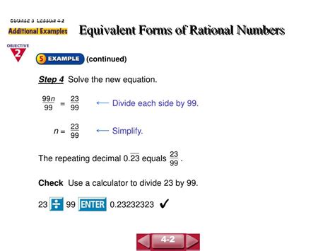 Ppt Equivalent Forms Of Rational Numbers Powerpoint Presentation Free Download Id 6521615