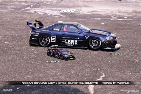 Inno R Cinq Nouvelles Nissan Skyline Lbwk Er Super Silhouette