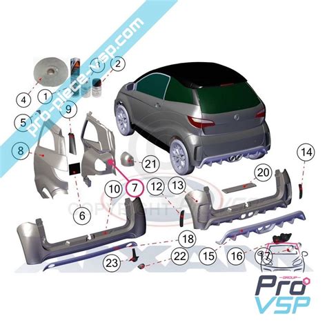 Garniture De Coffre Droite Voiture Sans Permis Aixam Coup Motion