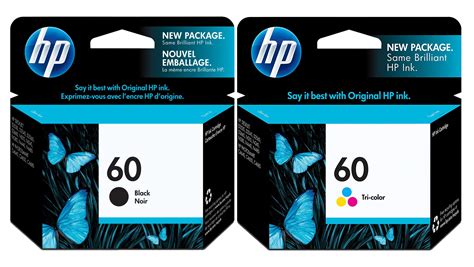 Genuine Hp Black And Color Ink Cartridge Pack