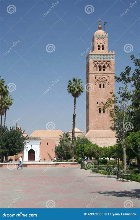 Mezquita De Koutoubia En Marrakesh Marruecos Imagen Editorial Imagen