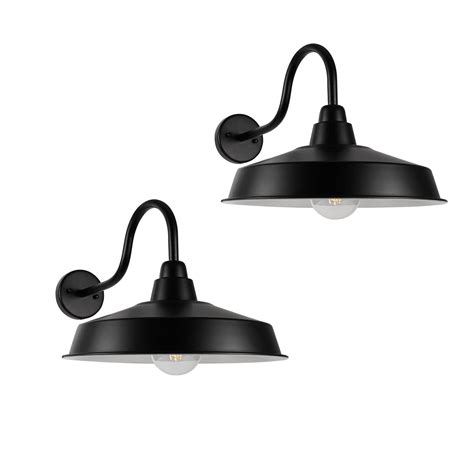 diyel gooseneck barn light outdoor   dome large farmhouse