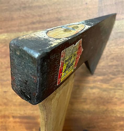 Genuine Norlund Tomahawk Style Hudson Bay Axe W Sheath Single Bit