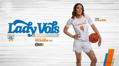 #10 Tennessee Lady Vols Basketball host Belmont Bruins, Sunday ...